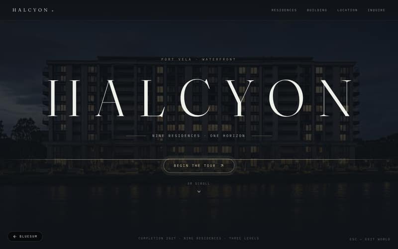 Halcyon Residences — live preview
