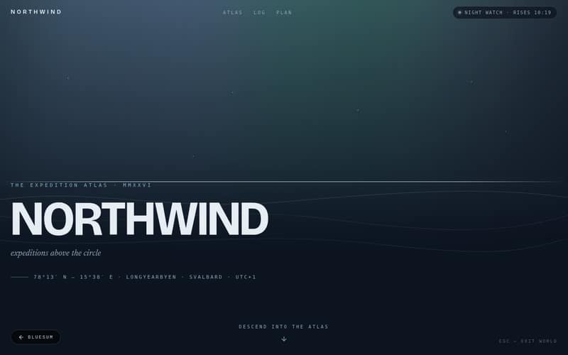 Northwind Journeys — live preview