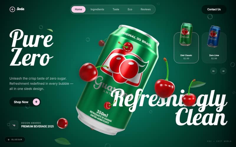 Soda — Flavor Lab — live preview