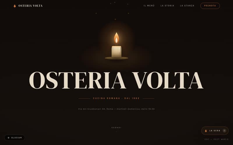 Osteria Volta — live preview